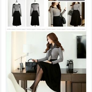 Brand new elegant winter knit dress